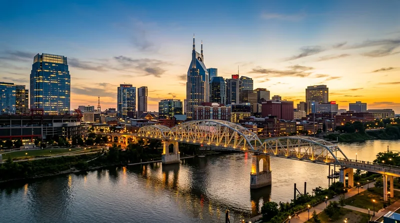 Nashville skyline representing Tennessee business opportunities
